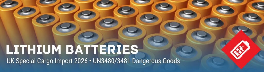 UK Sonderfracht Import