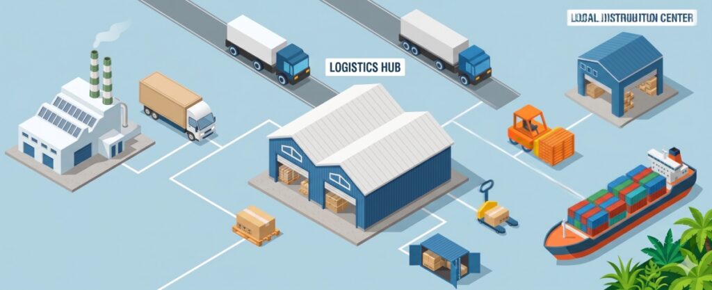 Vantage Forwarding ist ein professioneller Spediteur