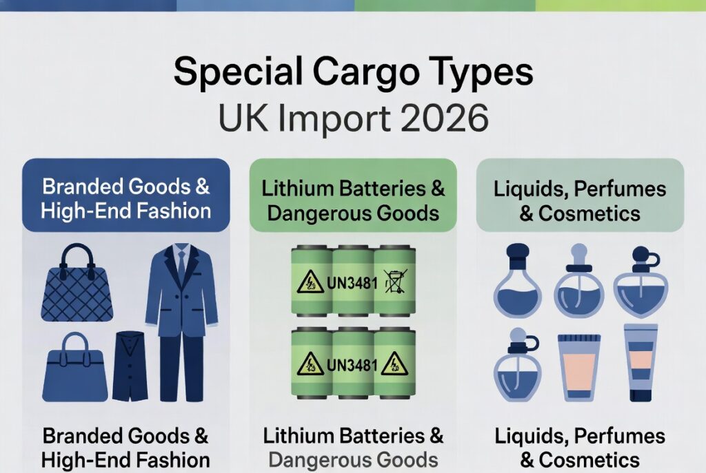 UK Sonderfracht Import