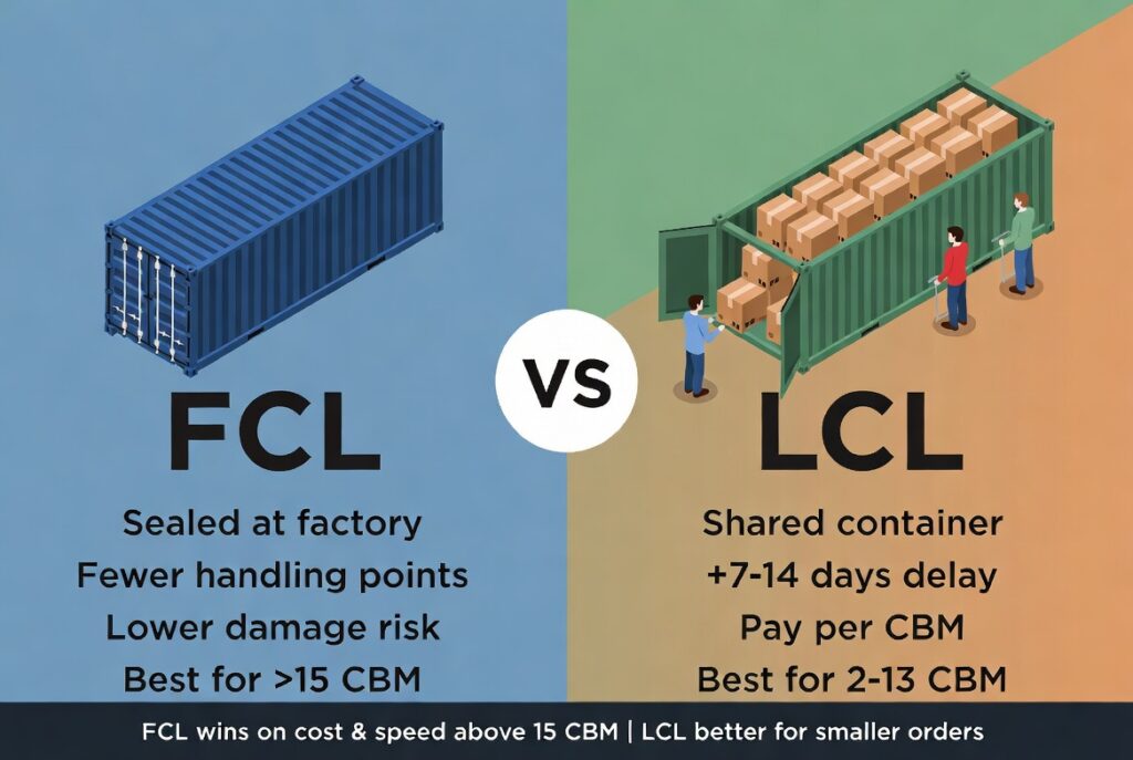 FCL VS LCL