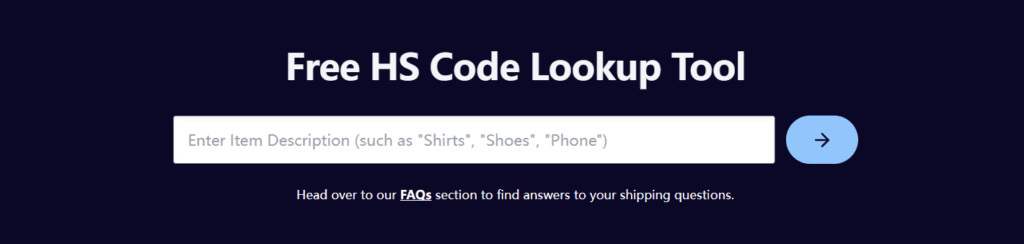 HS Codes Query