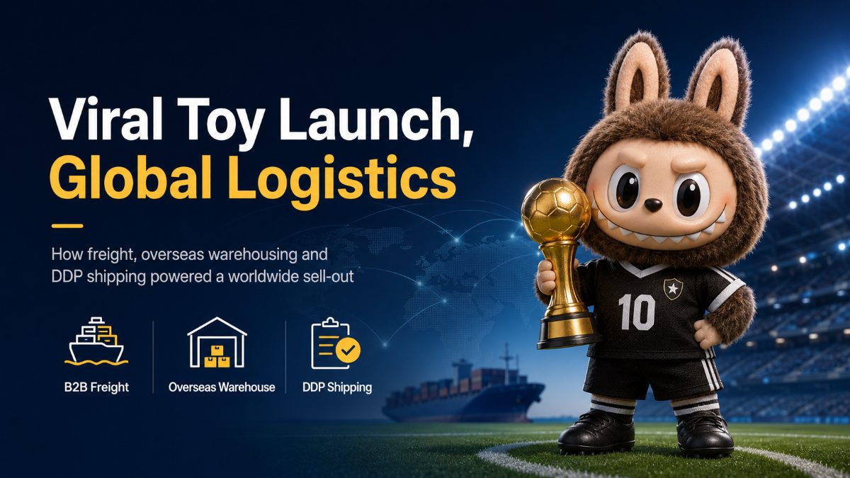 DDP Shipping, Overseas Warehousing & B2B Freight: The Supply Chain That Put Labubu on the World Cup Stage