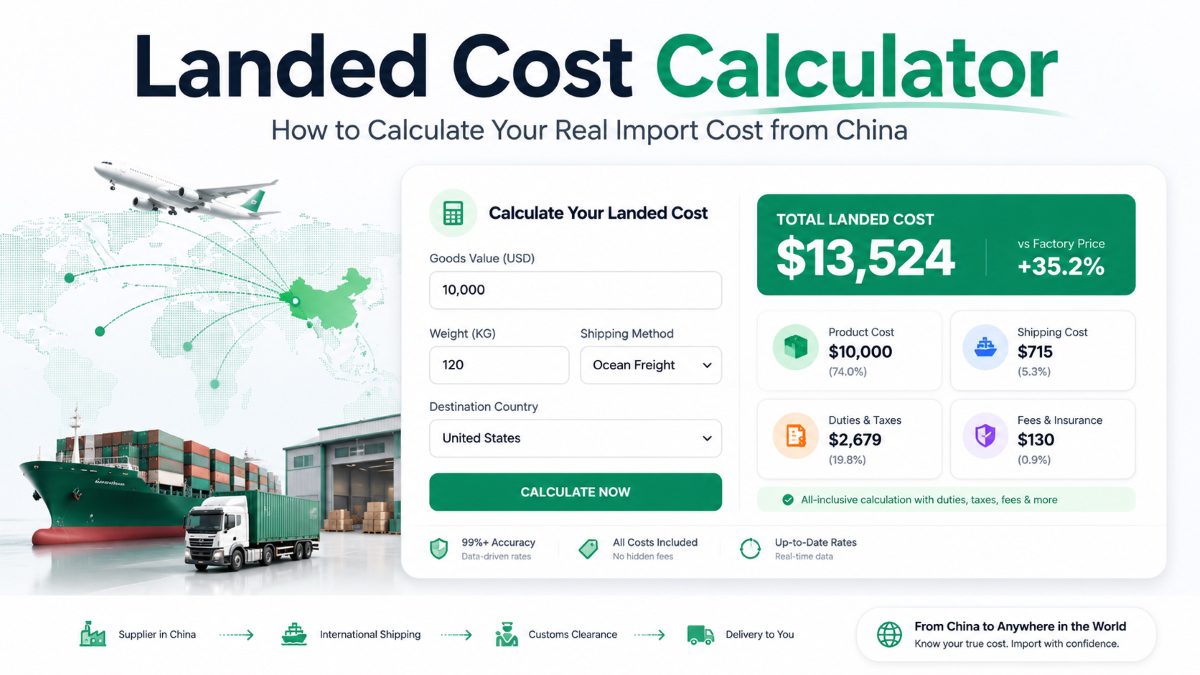 Landed Cost Calculator vantageforwarding