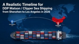 Transport maritime de Shenzhen à Los Angeles