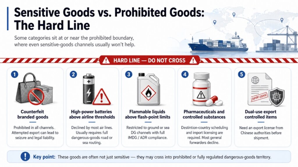 Sensitive Goods Freight Compliance