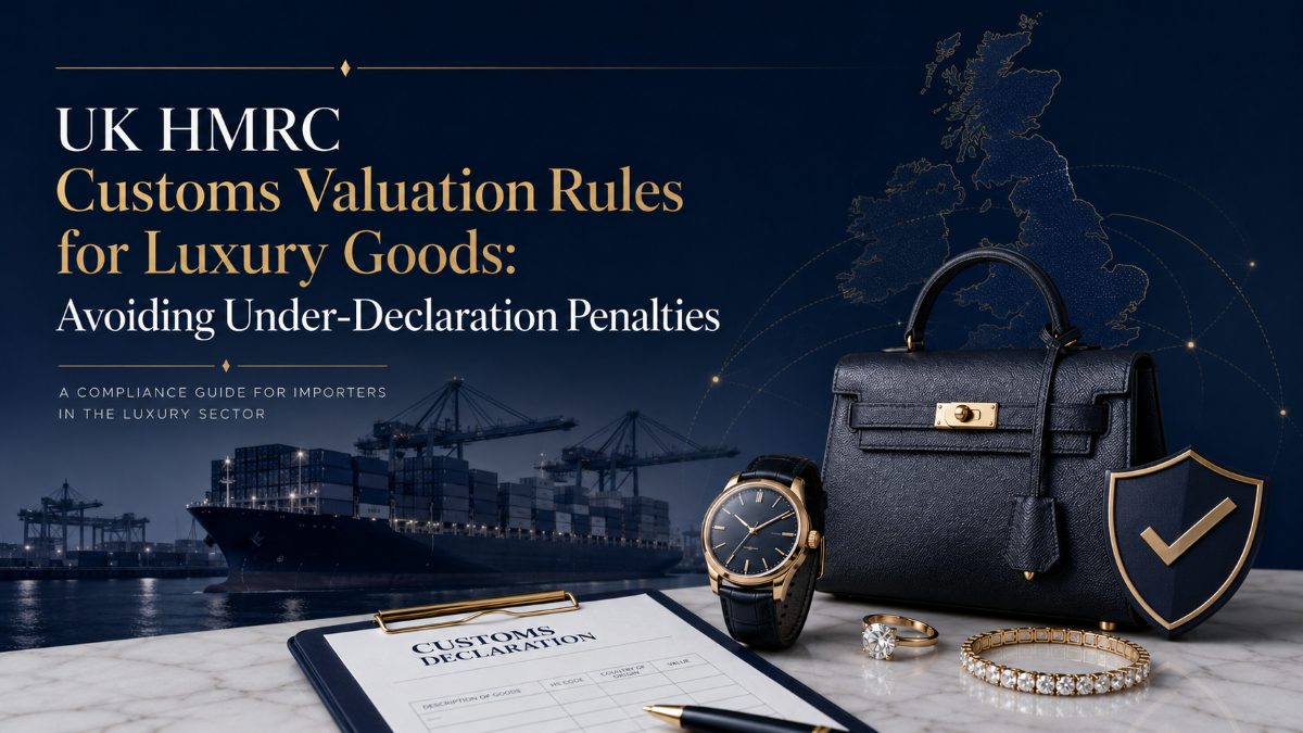 UK HMRC Customs Valuation Rules for Luxury Goods Avoiding Under-Declaration Penalties