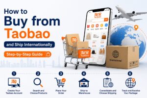 how to buy from taobao and ship internationally step by step