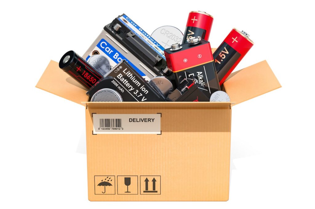 Can You Ship Batteries Liquids or Powders