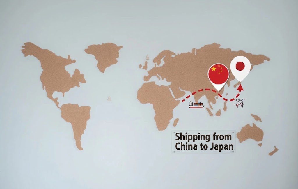 Envíos desde China a Japón