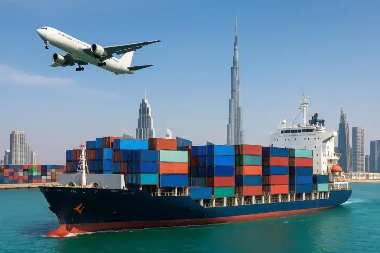 Shipping from china to UAE sea