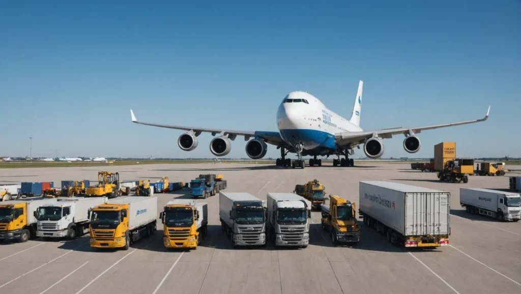 luftfracht china usa