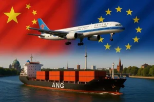 Transporte de mercancías B2B desde China a Alemania