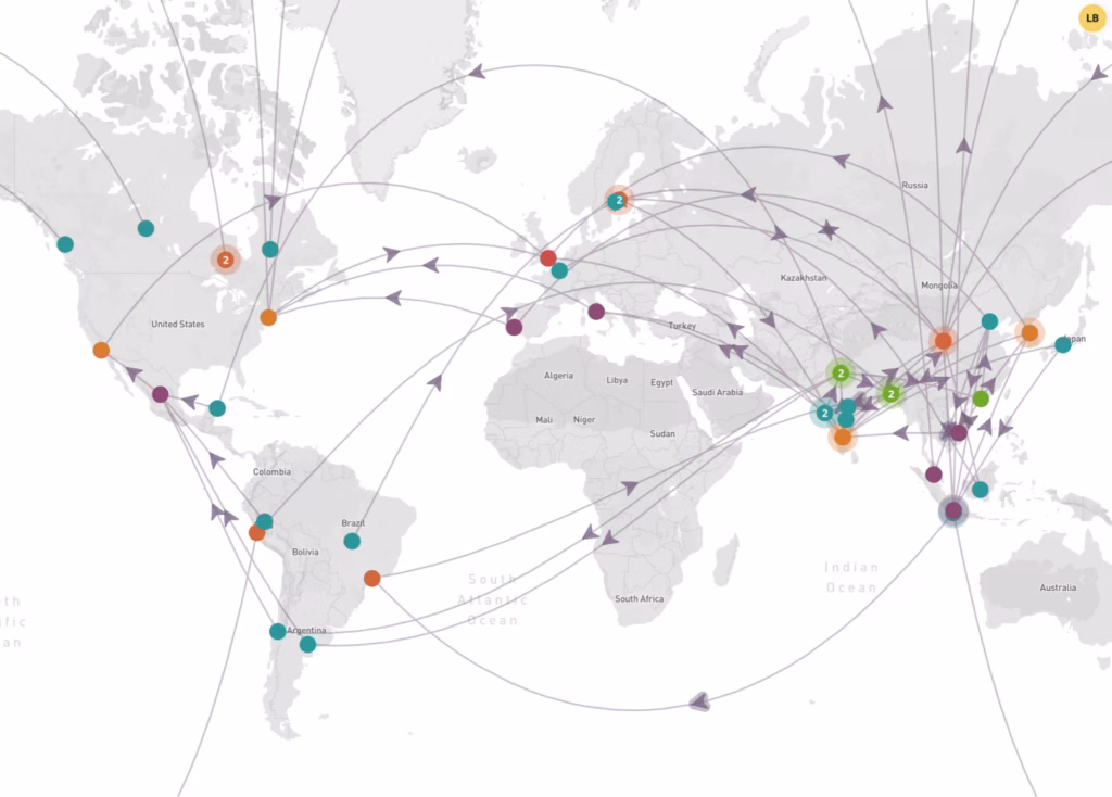 map your supply chain