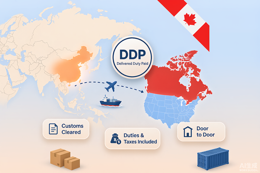 Envíos DDP a Canadá desde China